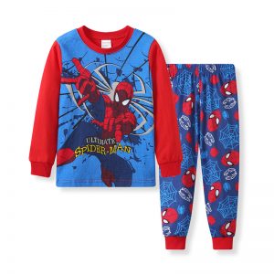 Merch Boy'S Pajama Sets Spider-Man Comic Books Top Pants