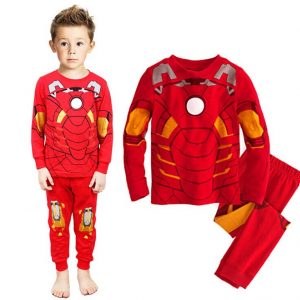 Merch Boy'S Pajama Sets Iron Man Marvel Top Pants