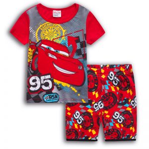 Merchandise Kids T-Shirts Shorts Set Cars Merchandise Pixar