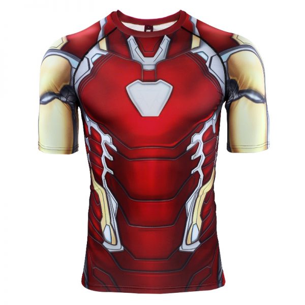 Rashguard Iron Man MK85 Armor Costume - Idolstore - Merchandise And ...