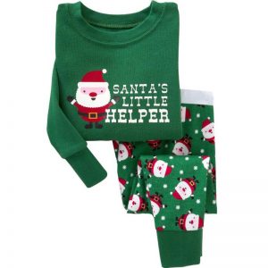 Kids Pajama Reindeers Christmas Pattern Set PJs Idolstore - Merchandise and Collectibles Merchandise, Toys and Collectibles