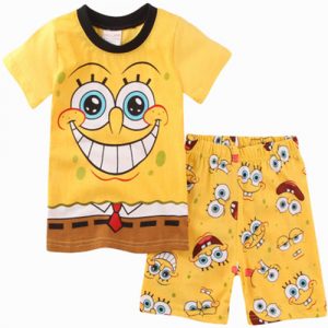 Merchandise Kids T-Shirts Shorts Set Spongebob Squarepants