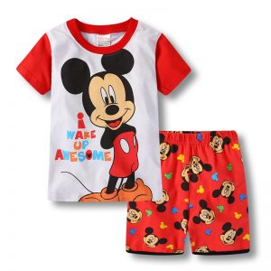 Collectibles Kids T-Shirts Shorts Set Mickey Mouse