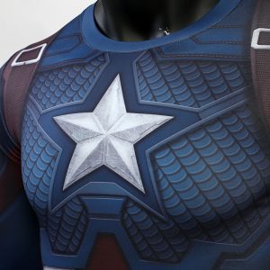 Rash guard Captain America Avengers 4 Idolstore - Merchandise and Collectibles Merchandise, Toys and Collectibles