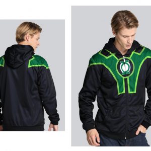 Hoodie Green Lantern Costume Armor Edition print Idolstore - Merchandise and Collectibles Merchandise, Toys and Collectibles