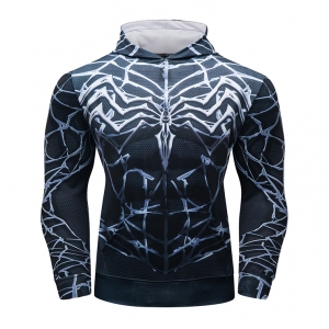 Collectibles Venom Gym Hoodie Sport Jersey Shirt