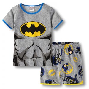 Kids T-shirts Shorts Set Batman Armor costume Idolstore - Merchandise and Collectibles Merchandise, Toys and Collectibles