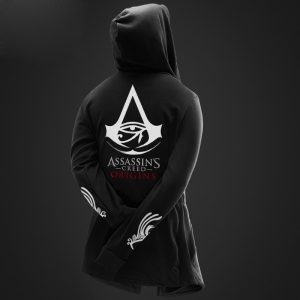 Robe Assassin’s Creed Black Cloak Apparel Idolstore - Merchandise and Collectibles Merchandise, Toys and Collectibles