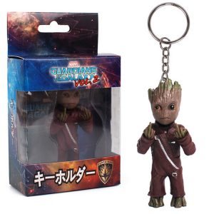 Merch Keychain Groot Guardians Of The Galaxy Middle Finger
