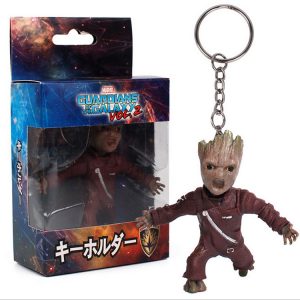Merch Keychain Groot Guardians Of The Galaxy Attacks