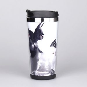 Travel Coffee Mug Batman Arkham Knight Tumbler DCU Idolstore - Merchandise and Collectibles Merchandise, Toys and Collectibles