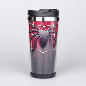 Travel Coffee Mug Spider-man Steel Tumbler Idolstore - Merchandise and Collectibles Merchandise, Toys and Collectibles