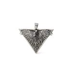 Merchandise Third Eye Raven Silver Necklace Game Of Thrones