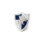 Merch Pin Heroes Of Might And Magic Pin Silver Crest Brooch