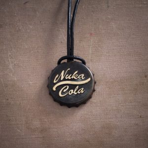 Buy fallout necklace nuka cola brass hand made - product collection