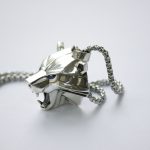 Merch Silver Bear Necklace The Witcher