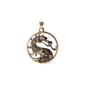Merchandise Mortal Kombat Necklace Logo Hand Made
