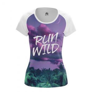 Merch Women'S T-Shirt Run Wild Ride