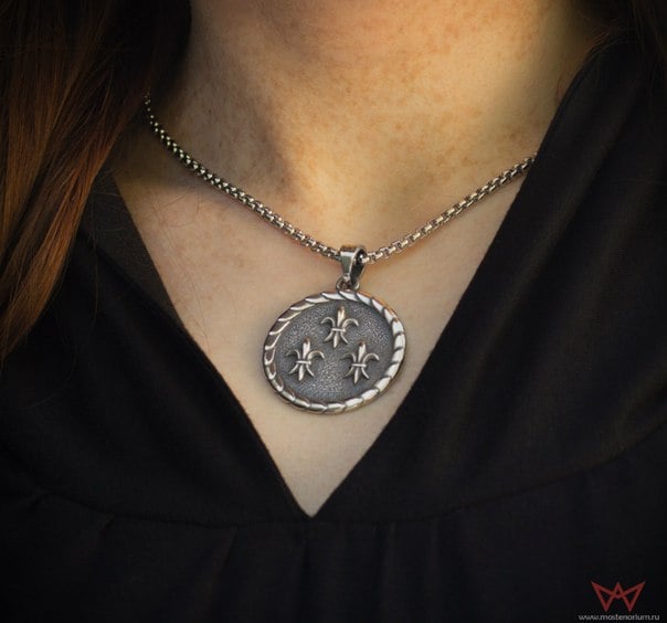 Merch Vernon Necklace The Witcher Silver 925
