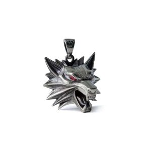 The Witcher Necklace Wolf Handmade 3D Idolstore - Merchandise and Collectibles Merchandise, Toys and Collectibles