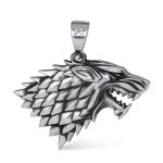 Collectibles Direwolf Necklace Game Of Thrones Silver