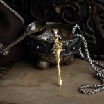 Collectibles Divine Rapier Necklace Dota 2 Brass