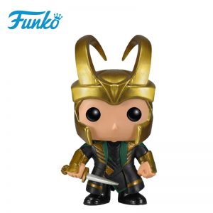 Merch Funko Pop Marvel Helmet Loki Collectibles Figurines