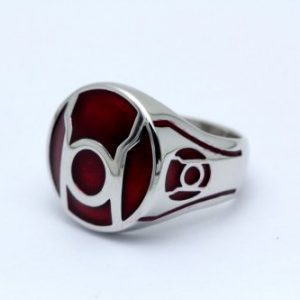 Merchandise Red Lantern Ring Power Dcu Sterling Silver