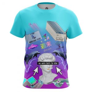 T-shirt Vaporwave 90s Inspired Art Lo Fi Web Idolstore - Merchandise and Collectibles Merchandise, Toys and Collectibles