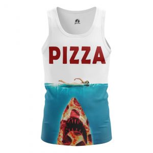 Merchandise Men'S Tank Pizza Attacks Fun Vest