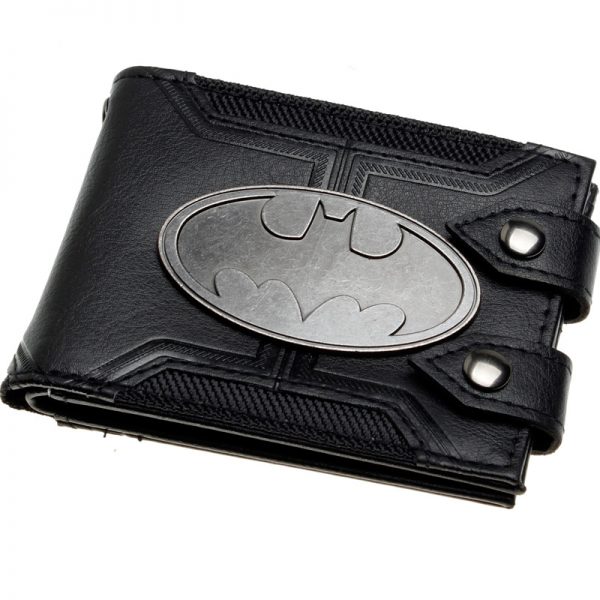Wallet Batman Steel Bade Logo Emblem - Idolstore - Merchandise And  Collectibles