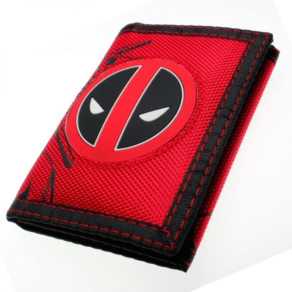 Marvel Universe Bi-Fold Wallet - Deadpool Logo Centered/Monogram