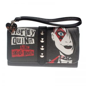 Wristlet Harley Quinn and the skull bags Idolstore - Merchandise and Collectibles Merchandise, Toys and Collectibles