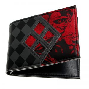 Collectibles Wallet Harley Quinn Dcu Logo Red Black