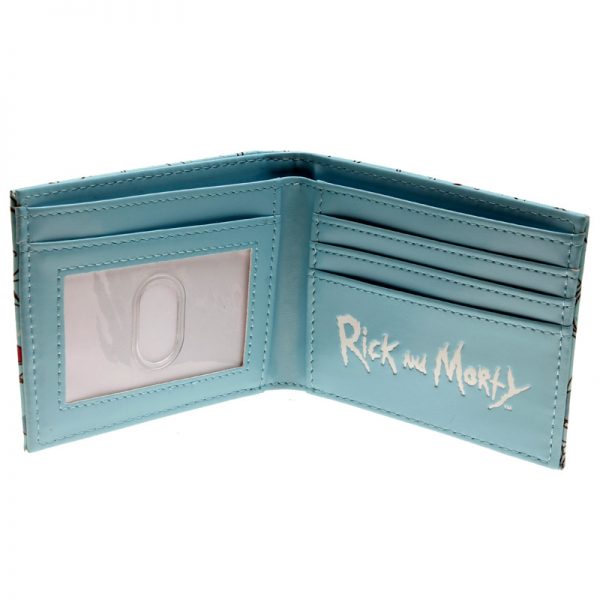 Wallet Mr Meeseeks Face Pattern Rick And Morty Idolstore - meeseeks rick and morty face roblox