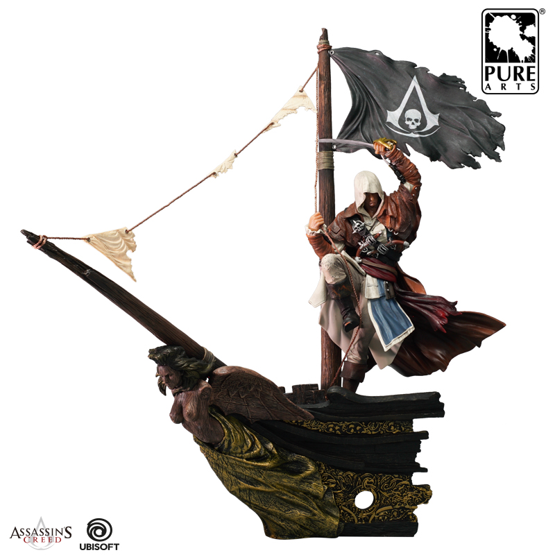Merchandise Assassin'S Creed Black Flag Edward Statue Collectible