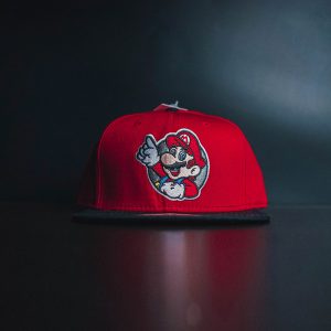 Buy snapback super mario game badge - product collection