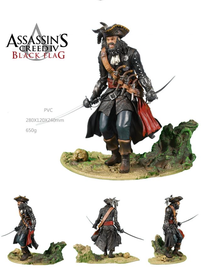 assassin's creed blackbeard figure