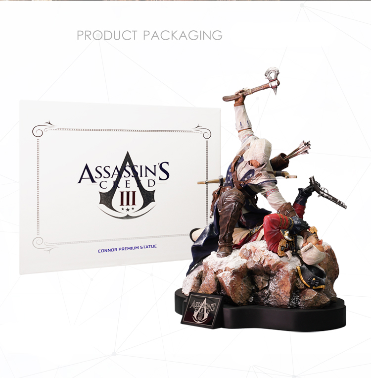 Collectibles Assassin'S Creed 3 Statue Connor Premium Genuine Bronze