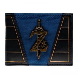 Merch Wallet Legend Of Zelda Blue Z Logo
