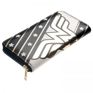 Buy purse wonder woman silver white logo emblem - product collection