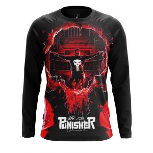Collectibles Men'S Long Sleeve Punisher War Zone Marvel