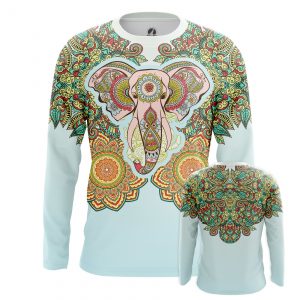 Collectibles Men'S Long Sleeve Esoteric Elephant Tattoo