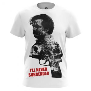 Men’s t-shirt Pablo Escobar I’ll never Surrender quote Idolstore - Merchandise and Collectibles Merchandise, Toys and Collectibles