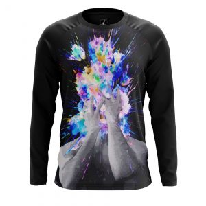 Collectibles Men'S Long Sleeve Head Blow Space Universe