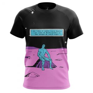 Merchandise Men'S T-Shirt Dr Manhattan Comics Watchmen