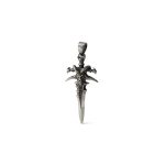 Merch Warcraft Necklace Frostmourne Sword Silver