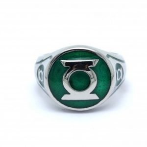 Green Lantern Ring Power DCU Sterling Silver Idolstore - Merchandise and Collectibles Merchandise, Toys and Collectibles