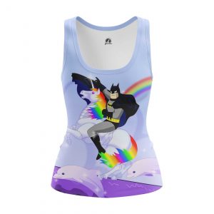Merch Women'S Tank Unicorn Knight Batman Rainbow Shirt Vest