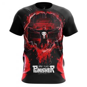 Merchandise Men'S T-Shirt Punisher War Zone Marvel